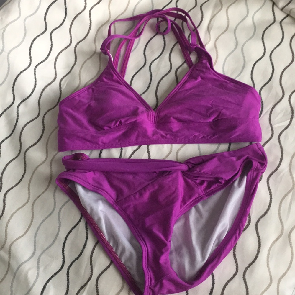 Two piece bathing suit